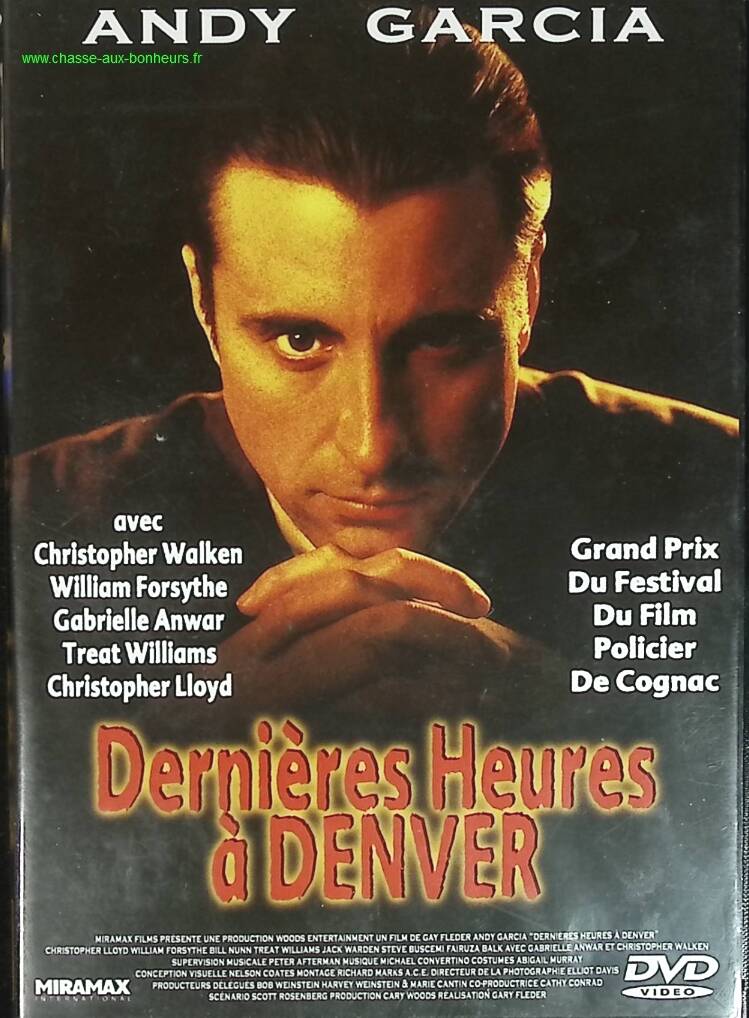 Last Hours in Denver - Andy Garcia - Action DVD