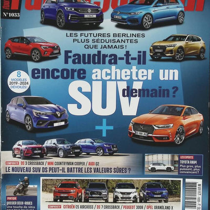Faudra t il encore acheter des SUV - L'auto journal - n° 1033 - 2019 - revue magazine - voiture