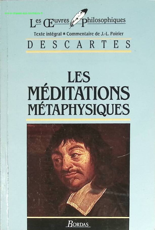 Descartes les méditations métaphysiques - René Descartes - livre