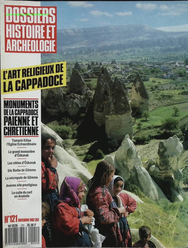 L'art religieux de la Cappadoce - Dossiers histoire et archéologie - n° 121 - revue magazine