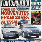 Toutes les nouveautés française a l'essai - L'auto journal - n° 530 - 1999 - revue magazine - voiture
