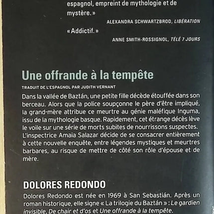 Ein Opfer für den Sturm - Dolores Redondo - Buch