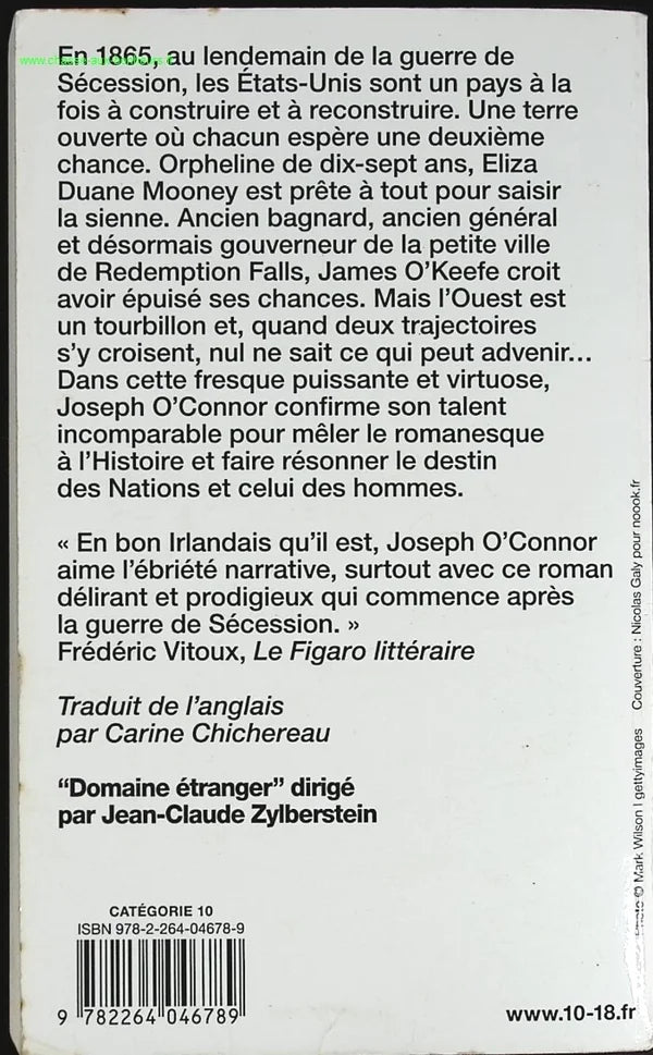 Redemption Falls - Joseph O'Connor - book