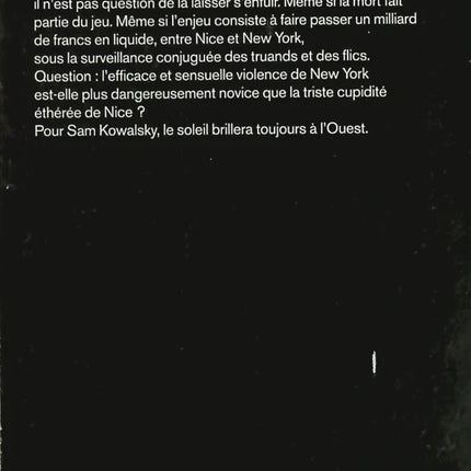 Nice 42eme rue - Patrick Raynal - livre