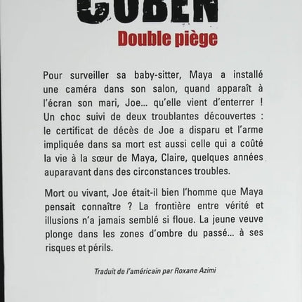 Double Piège – Harlan Coben – Thriller haletant sur suspense, secrets et rebondissements - livre