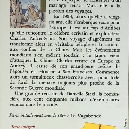Audrey, la vagabonde - Danielle Steel - livre