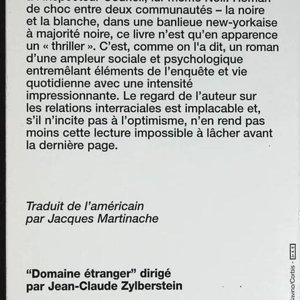 Ville noire ville blanche - Richard Price - livre