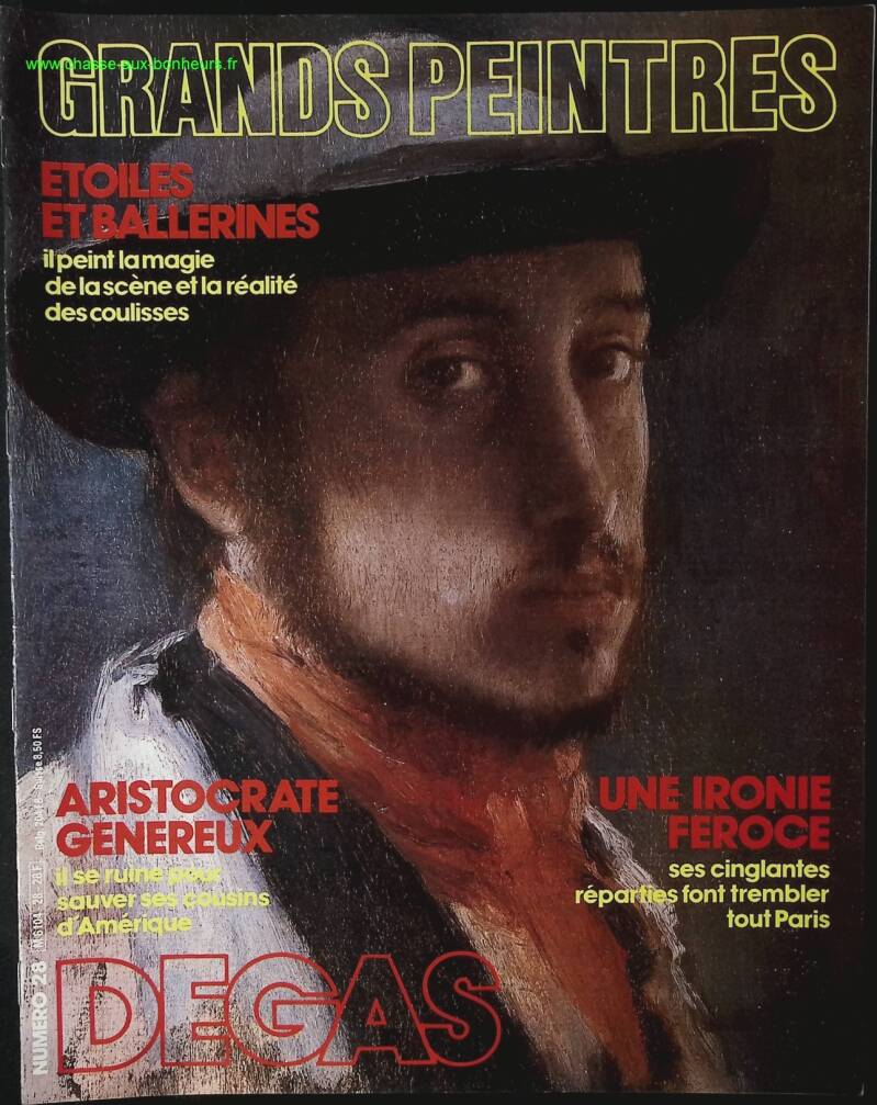 Degas - Grands Peintres - n° 28 - revue magazine - ART peinture