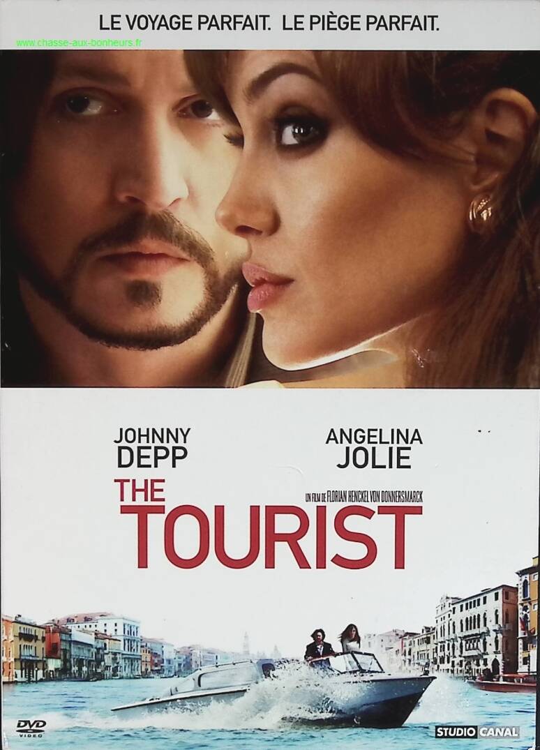 The Tourist - Angelina Jolie, Johnny Depp - DVD