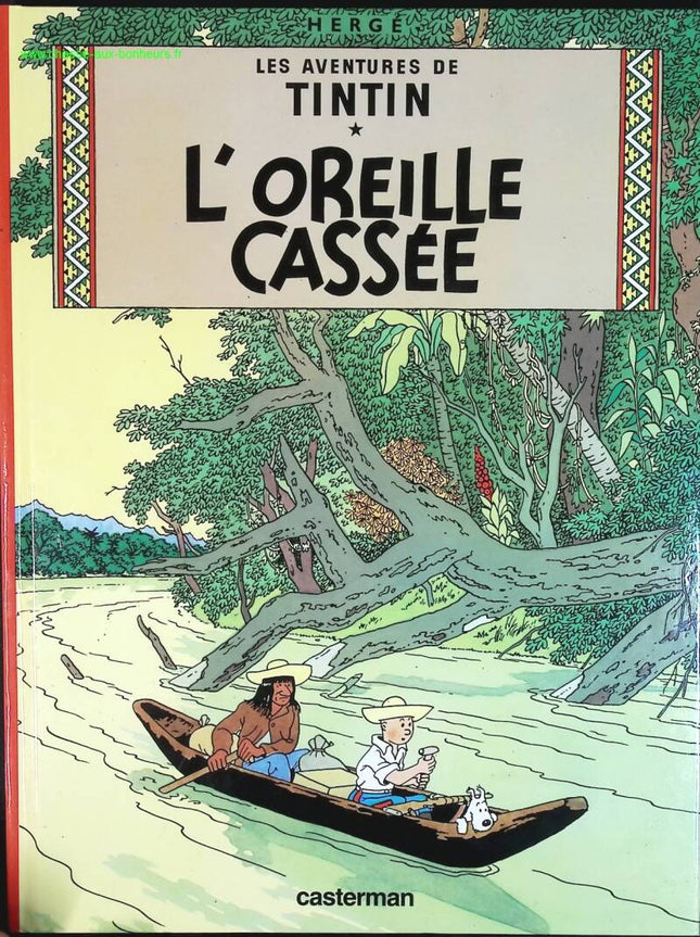 Die Abenteuer von Tim und Struppi Band 6 - Das gebrochene Ohr - Hergé - Comicbuch
