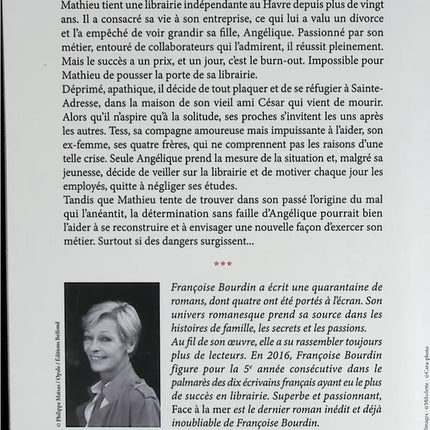 Facing the sea - Françoise Bourdin - book