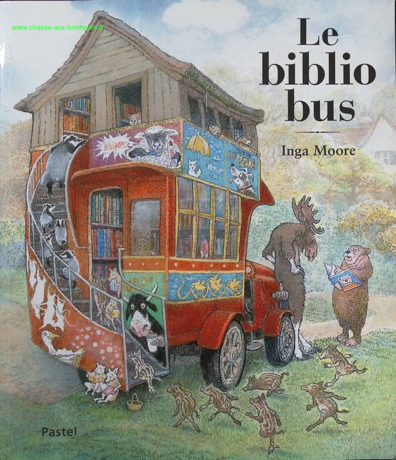 The Library Bus - Inga Moore - Book