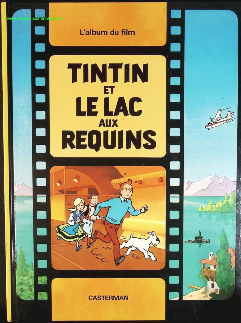 Tintin et le Lac aux requins - Hergé - livre BD