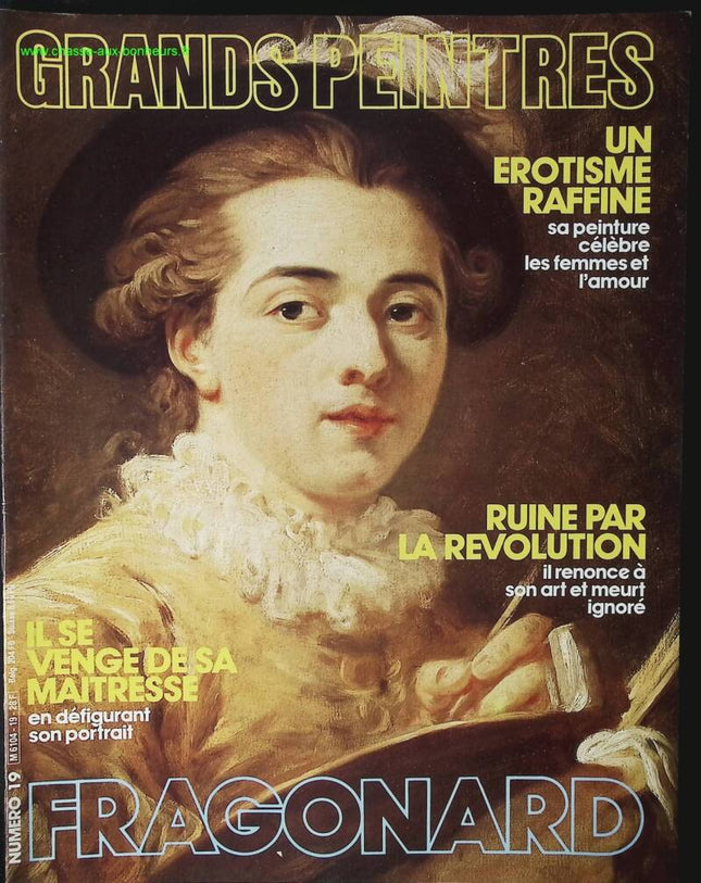 Fragonard - Grands Peintres - n° 19 - revue magazine - ART peinture