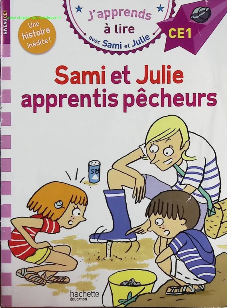 Sami and Julie apprentice fishermen - I'm learning to read - book
