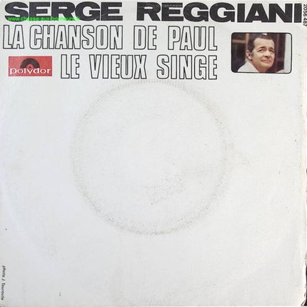 Paul's Song - Serge Reggiani - 45 rpm vinyl record