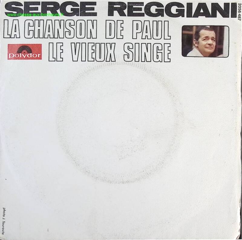 La chanson de Paul - Serge Reggiani - disque vinyle 45 tours