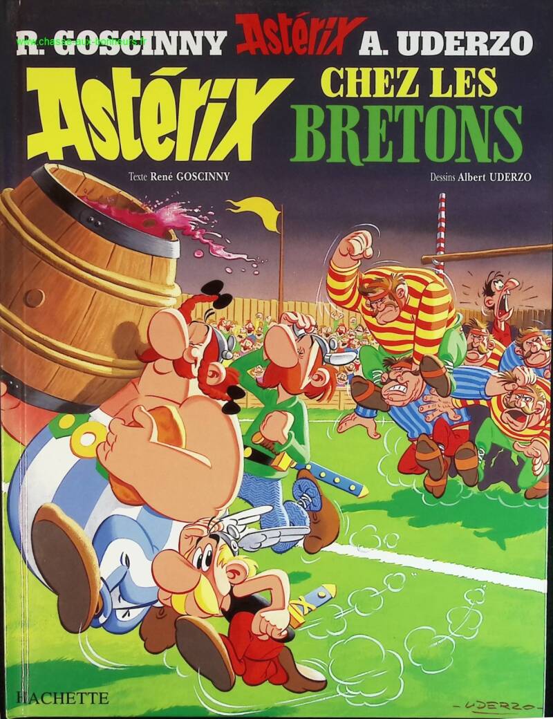 Astérix Tome 8 - Astérix chez les Bretons - René Goscinny, Albert Uderzo - livre BD