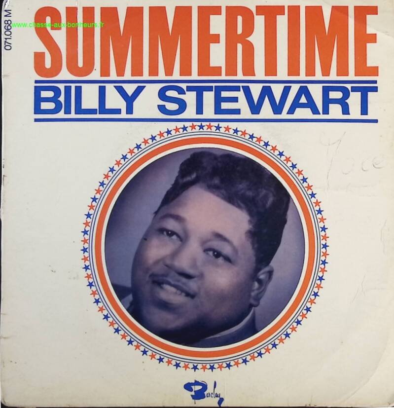 Summertime - Billy Stewart - disque vinyle 45 tours