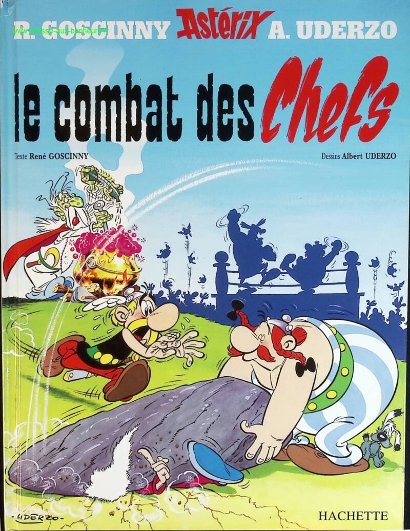 Astérix - Tome 7 - Le Combat des Chefs - René Goscinny, Albert Uderzo - livre BD