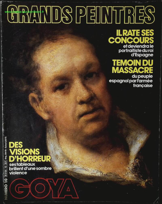 Goya - Grands Peintres - n° 10 - revue magazine + 4 reproductions - ART peinture