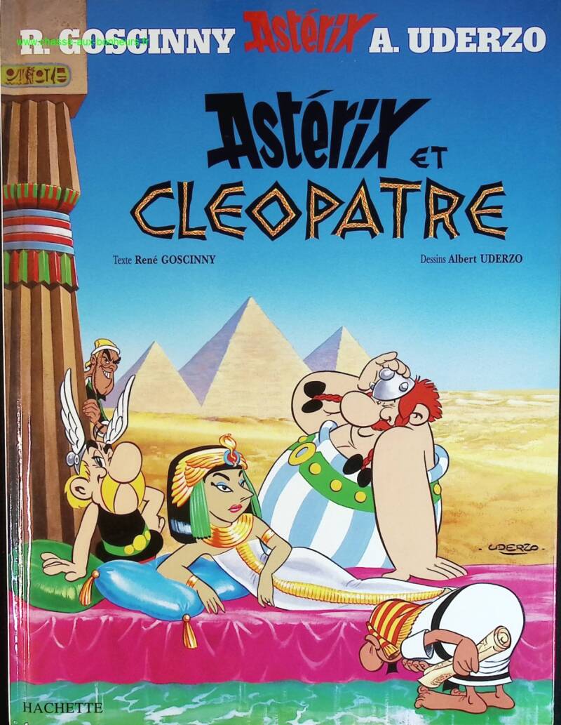 Astérix Tome 6 - Astérix et Cléopâtre - René Goscinny, Albert Uderzo - livre BD