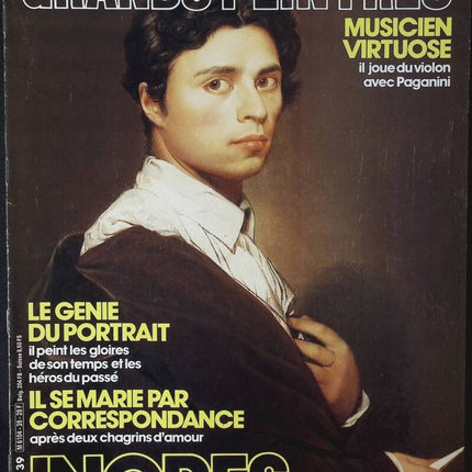 Ingres - Great Painters - No. 39 - magazine review + 4 reproductions - ART painting