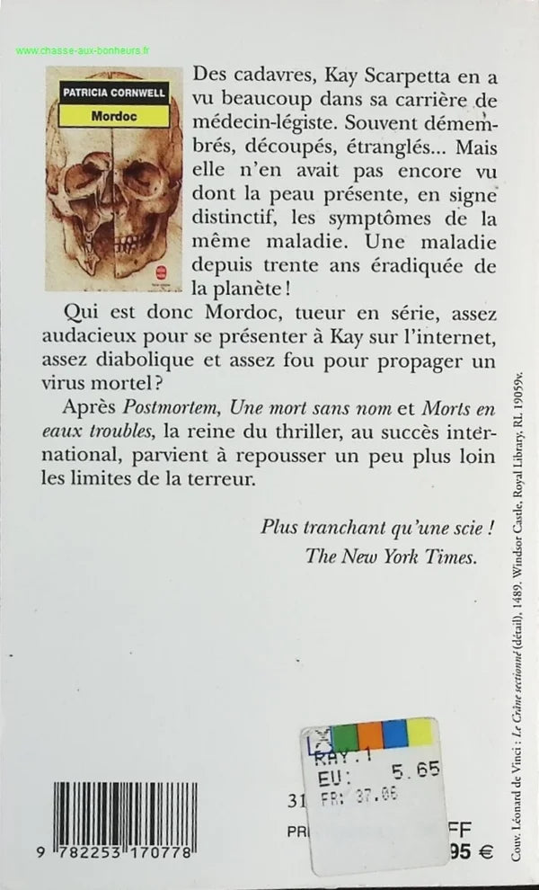 Mordoc - Patricia Cornwell - book