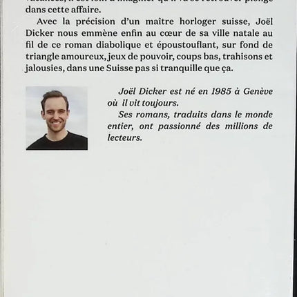 L'Enigme de la chambre 622 - Joël Dicker - livre