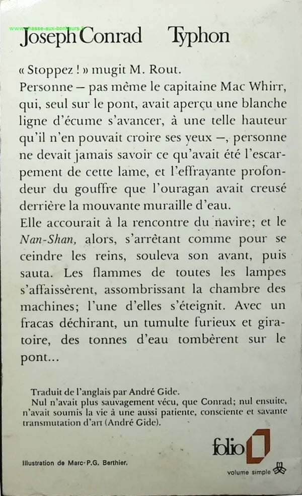 Typhoon - Joseph Conrad - book