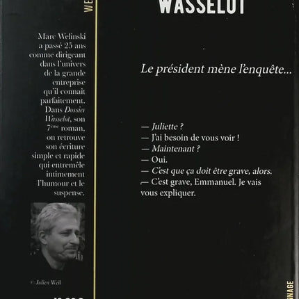 Die Wasselot-Akte - Marc Welinski - Buch
