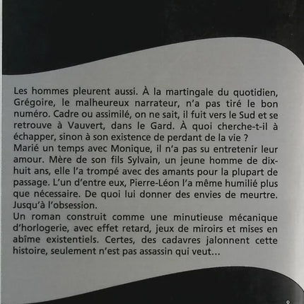 To the devil! Men who cry - Michel Leydier - book
