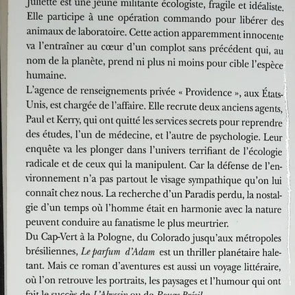 Das Parfüm von Adam - Jean-Christophe Rufin - 2008 - Buch