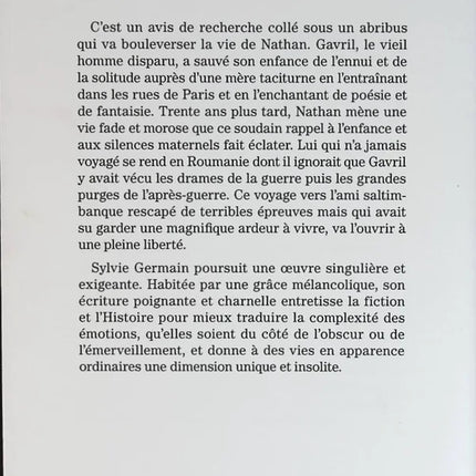 Le Vent reprend ses tours - Sylvie Germain - livre