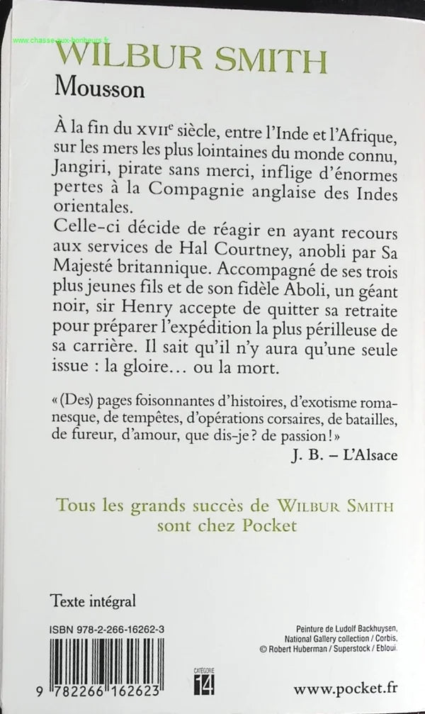 Monsoon - Wilbur Smith - book