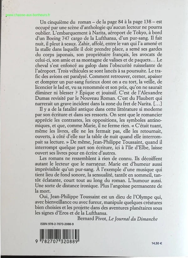 The Truth About Mary - Jean-Philippe Toussaint - book