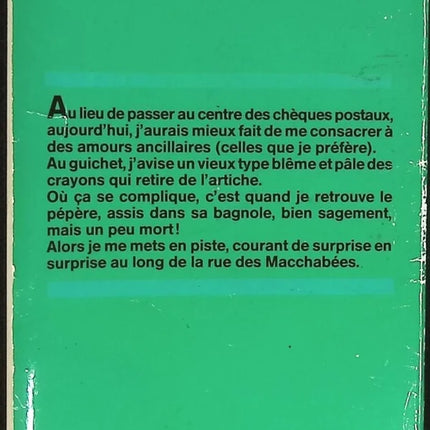 Rue Des Macchabees - San-Antonio - Buch