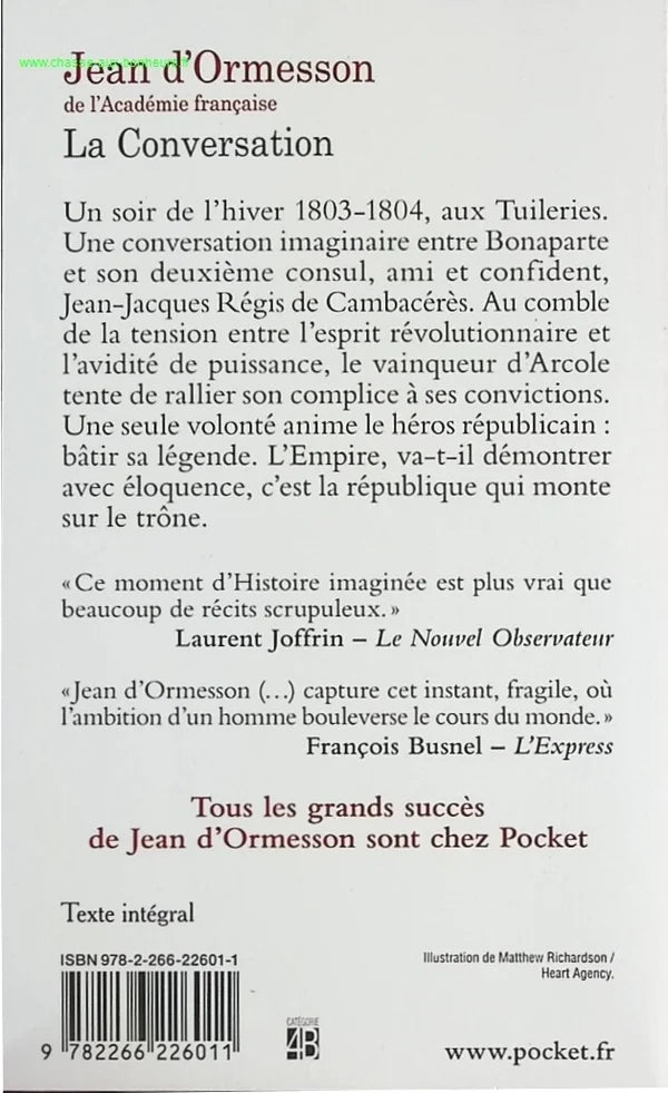 The Conversation - Jean d'Ormesson - book