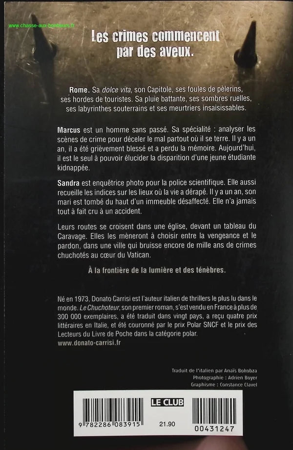 The Tribunal of Souls - Carrisi, Donato - Book