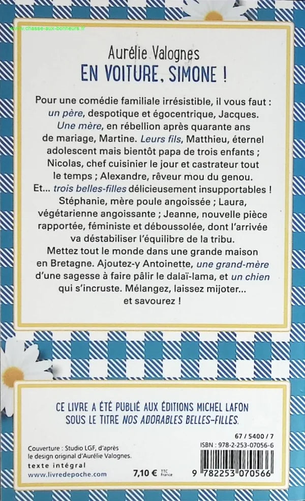 En voiture, Simone ! - Aurélie Valognes - livre