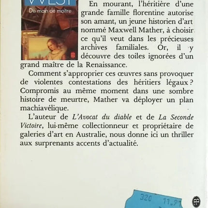 De Main De Maitre - Morris West - livre