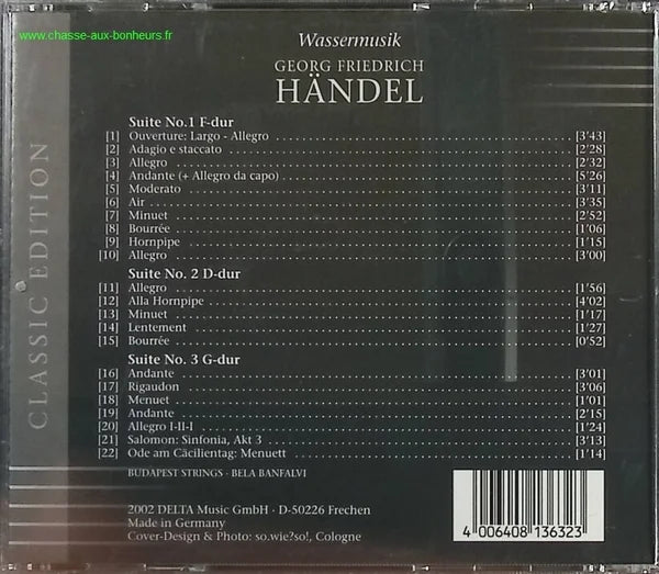 Handel - Georg Friedrich - CD