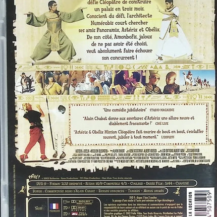 Asterix &amp; Obelix – Mission Cleopatra – Gérard Depardieu, Christian Clavier – DVD