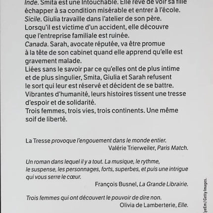 Der Zopf - Laetitia Colombani - 2024 - NEUES Buch