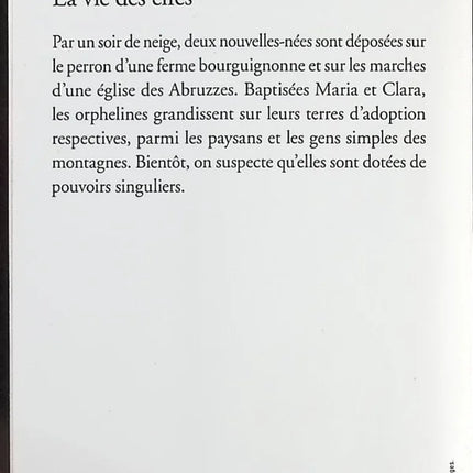La vie des elfes - Muriel Barbery - livre