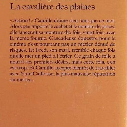 La cavalière des plaines - Louise Dangreville - Livre