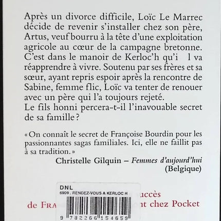 Rendezvous at Kerloc'h - Françoise Bourdin - book