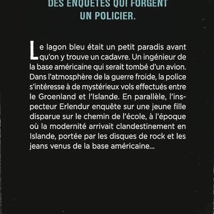 The Black Lagoon - Arnaldur Indridason - book