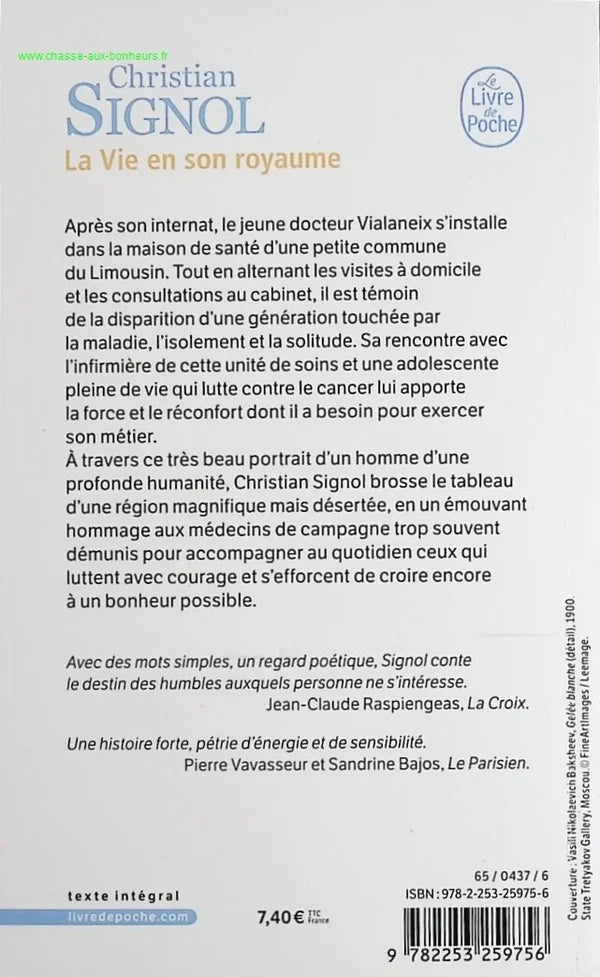 Life in His Kingdom - Christian Signol - Book