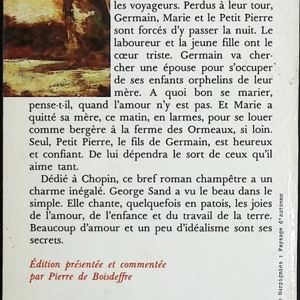 La Mare au diable - George Sand - livre